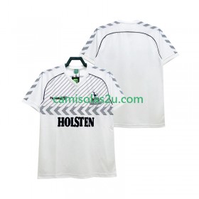 Camisolas de futebol Tottenham Hotspur Retro Equipamento Principal 1986 Manga Curta
